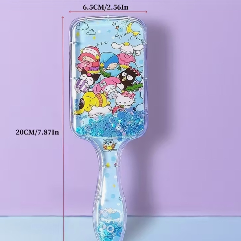 Cute Hello Kitty & Friends Hairbrush